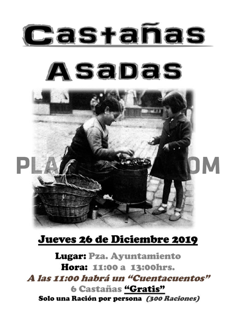 Castañas asadas en Caparroso