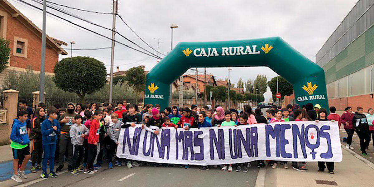 Tercer Cross:Marcha contra la Violencia de Género fel IES Alhama