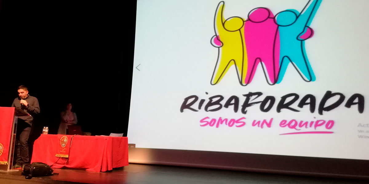 Presentación del video En Ribaforada todos somos un equipo