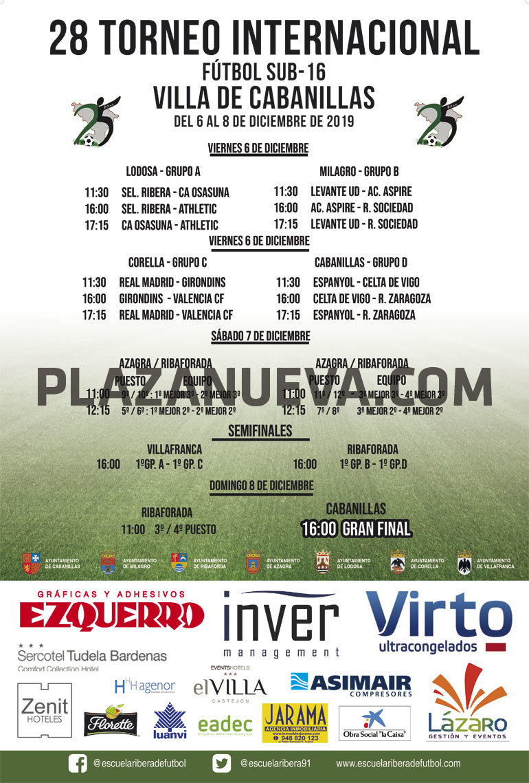 28ª Torneo Internacional Fútbol Sub 16 ‘Villa de Cabanillas’