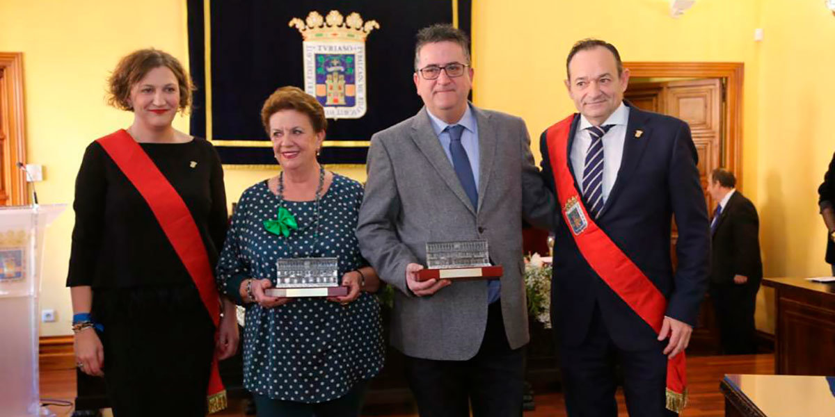 Los premiados del 'Ciudad de Tarazona' 2019 y las autoridades