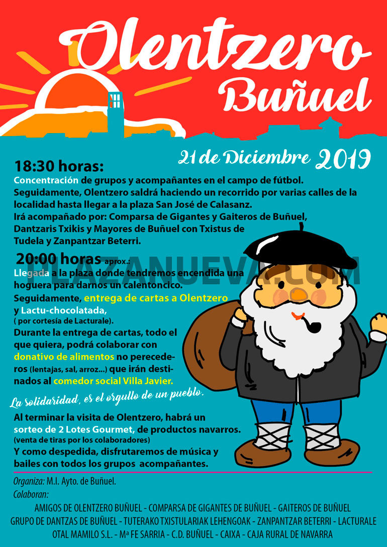 Olentzero 2019 Buñuel