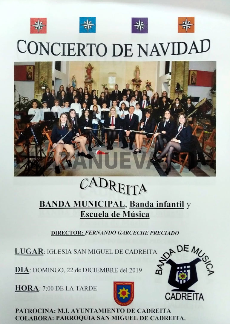 Concierto de Navidad 2019 en Cadreita