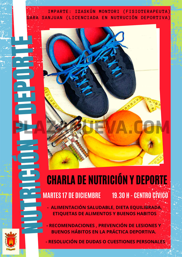 Charla de nutrición y deporte en Valtierra
