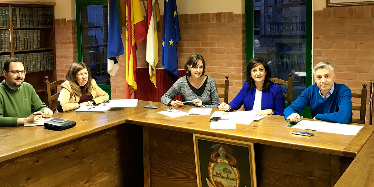 Reunión entre Ayto de Cervera y Gobierno de La Rioja