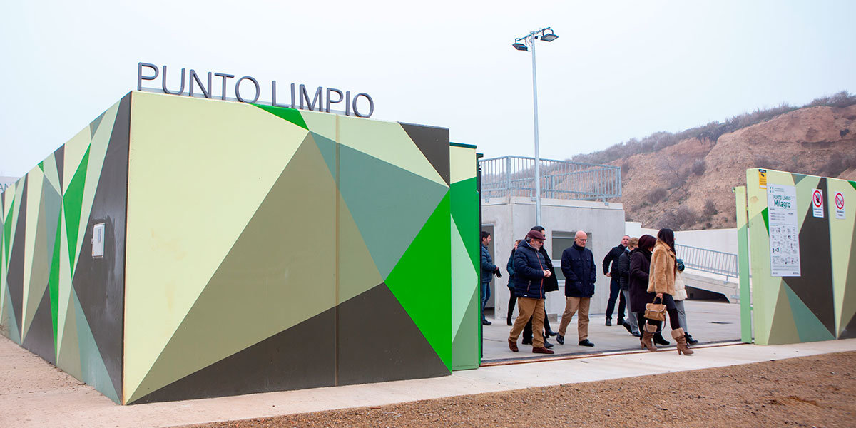 punto limpio Milagro edificio