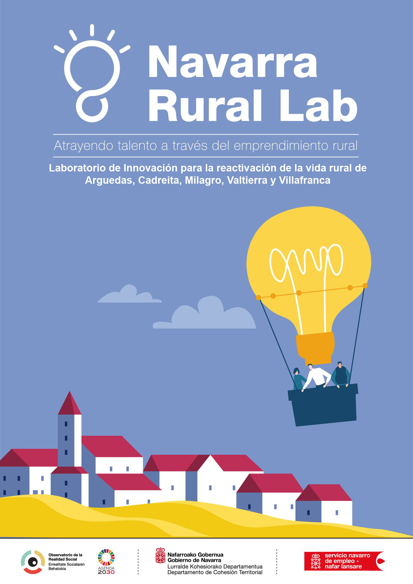 Cartel Navarra Rural Lab
