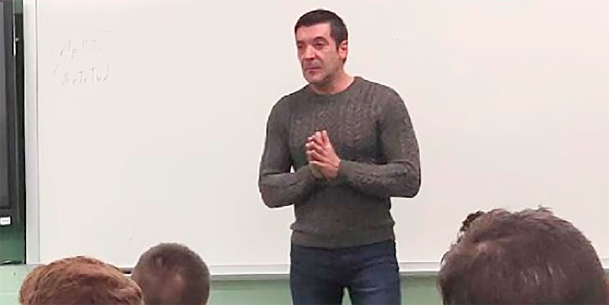 Ángel Rupérez, gerente de Valentín Aplicaciones Industriales (Fitero)