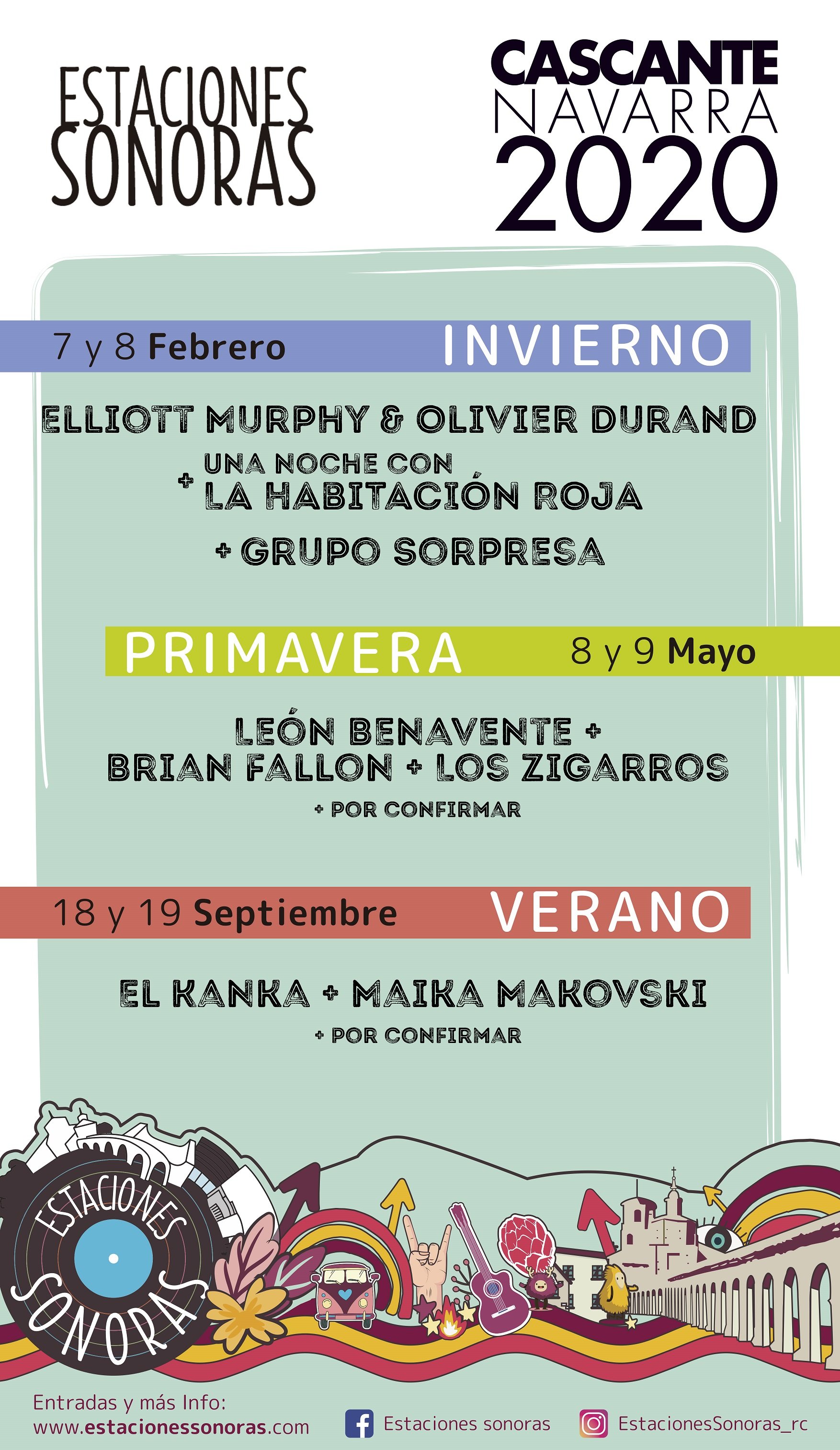 Cartel de Estaciones Sonoras 2020