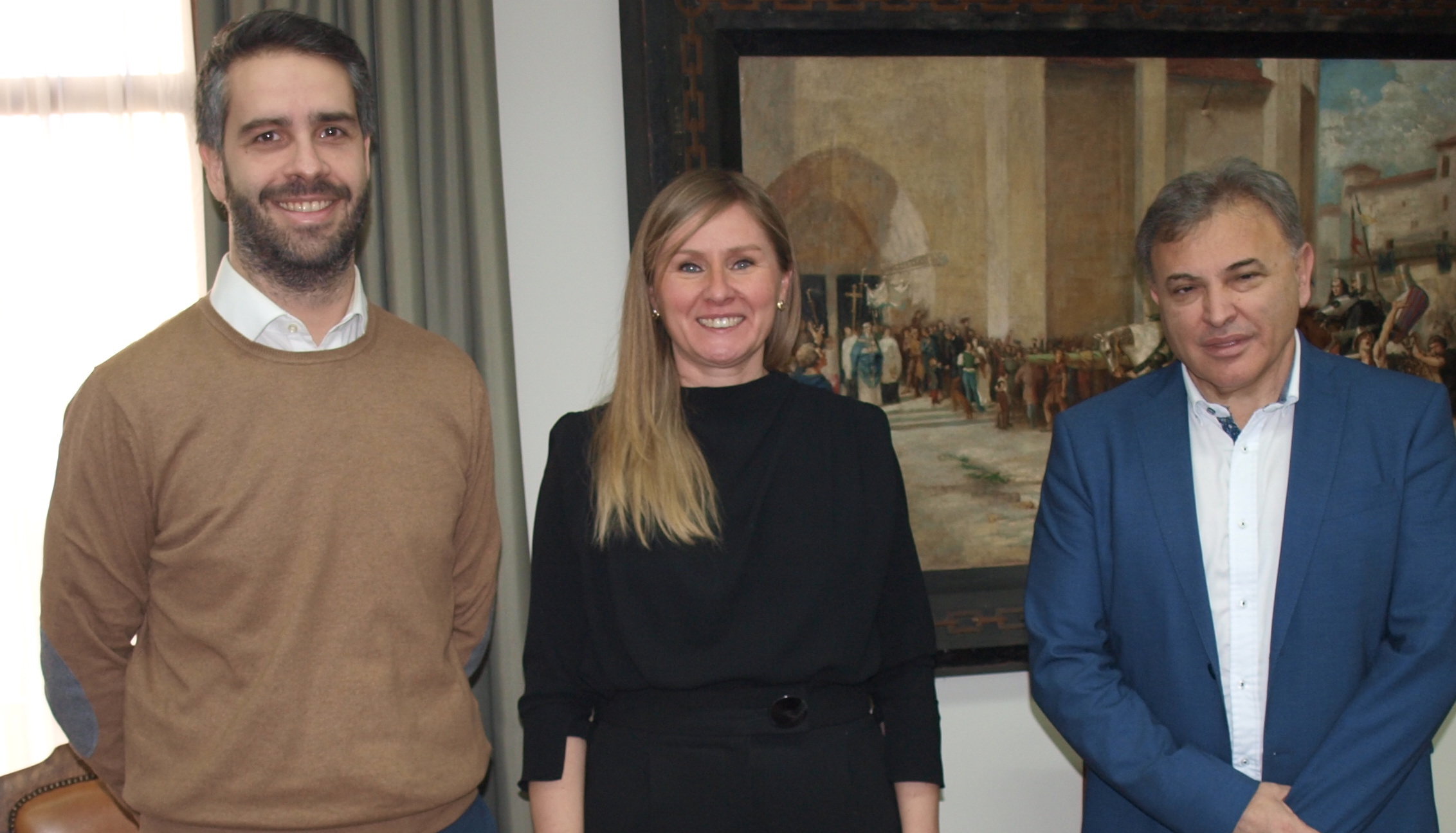 Jesús Jiménez Campo, Begoña Remón Ciria y Pedro González Felipe