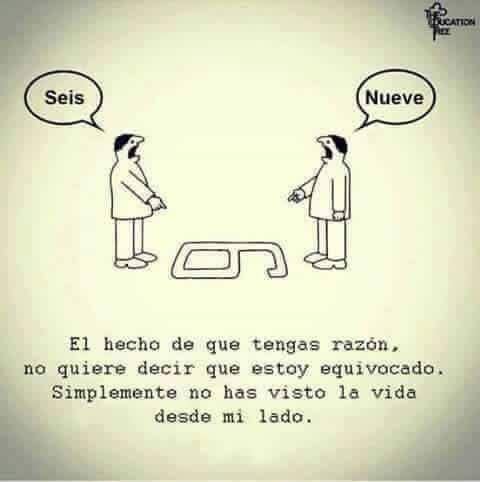 Diferentes puntos de vista