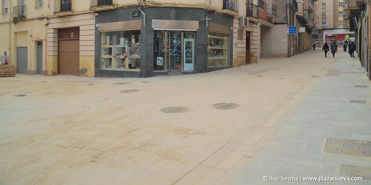Obras en la calle Sarasate, Eza y Capuchinos3