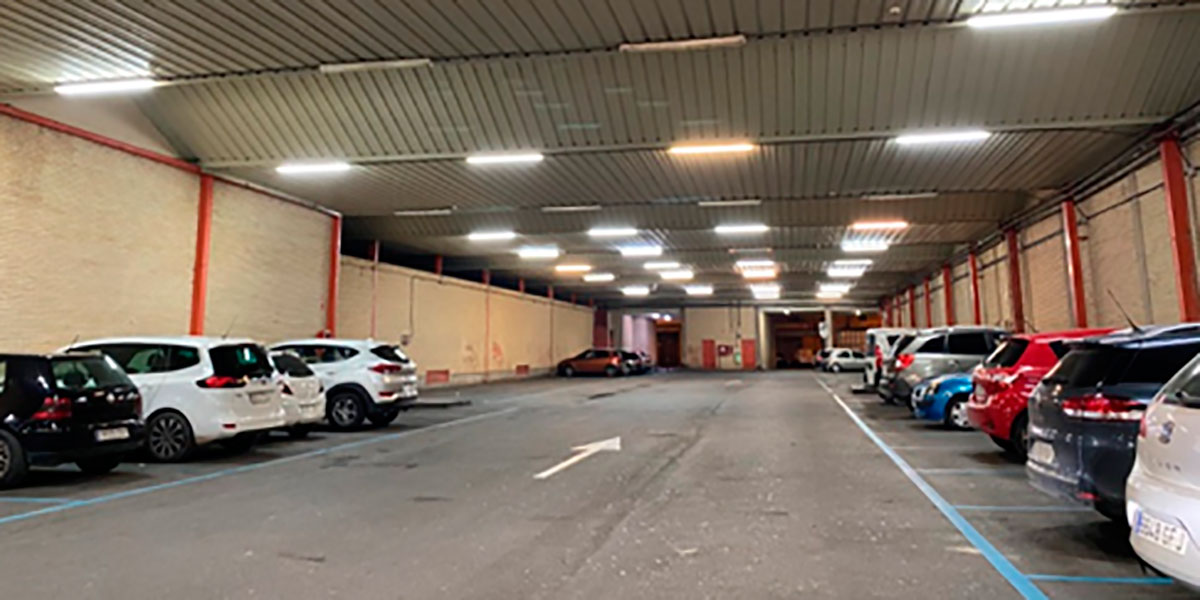 Cambio de luces en la antigua estación de autobuses de Tudela 3