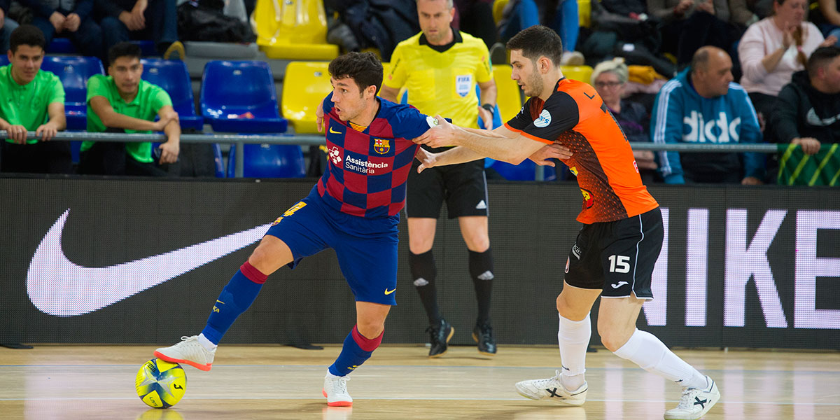 El Ribera Navarra no puede contra el Barça 1
