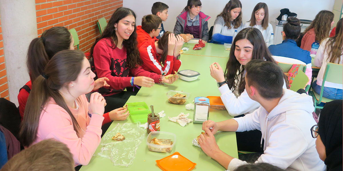 Celebración de la Chandeleur en el IES Valle del Ebro 2
