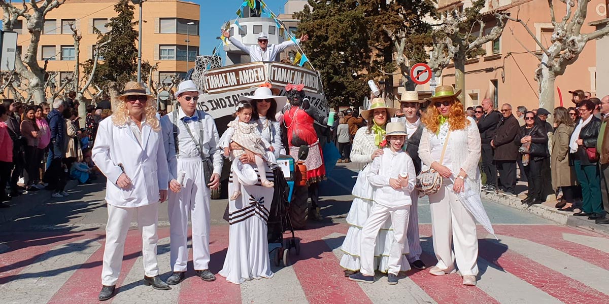 Carnaval Canario en Cintruénigo, año 2020