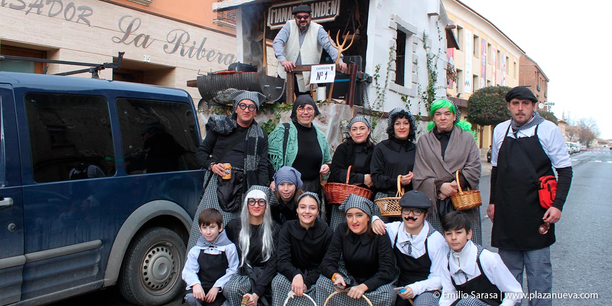 Carnaval Canario en Cintruénigo, año 2018