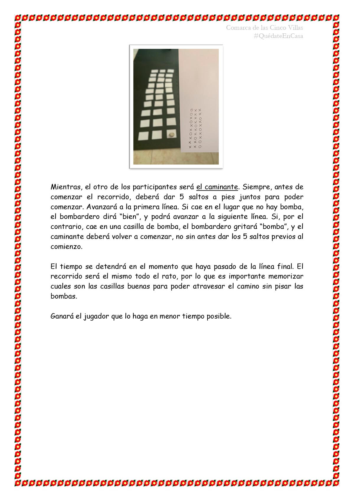 Los monitores de la Comarca de las Cinco Villas han creado unas sesiones para que lo más pequeños practiquen deporte en casa 3