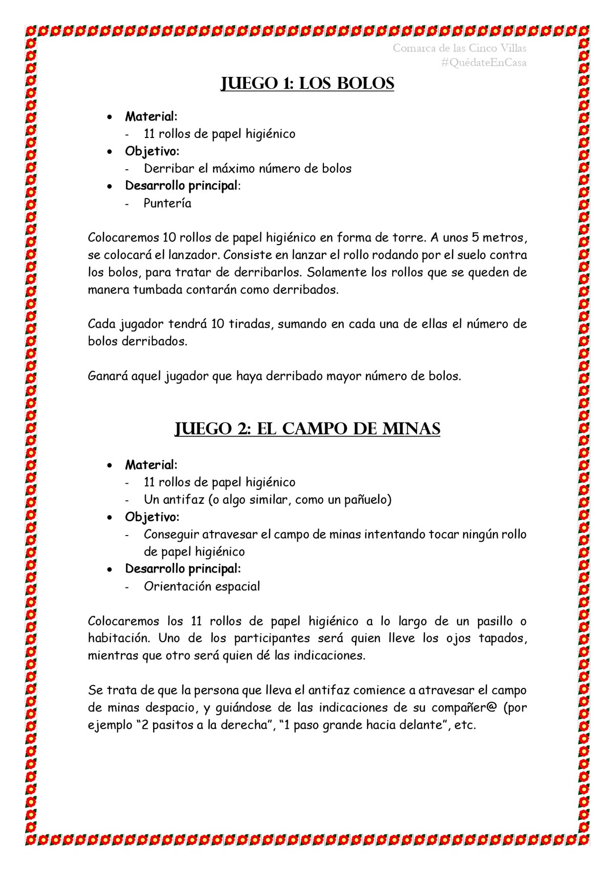 Los monitores de la Comarca de las Cinco Villas han creado unas sesiones para que lo más pequeños practiquen deporte en casa 1