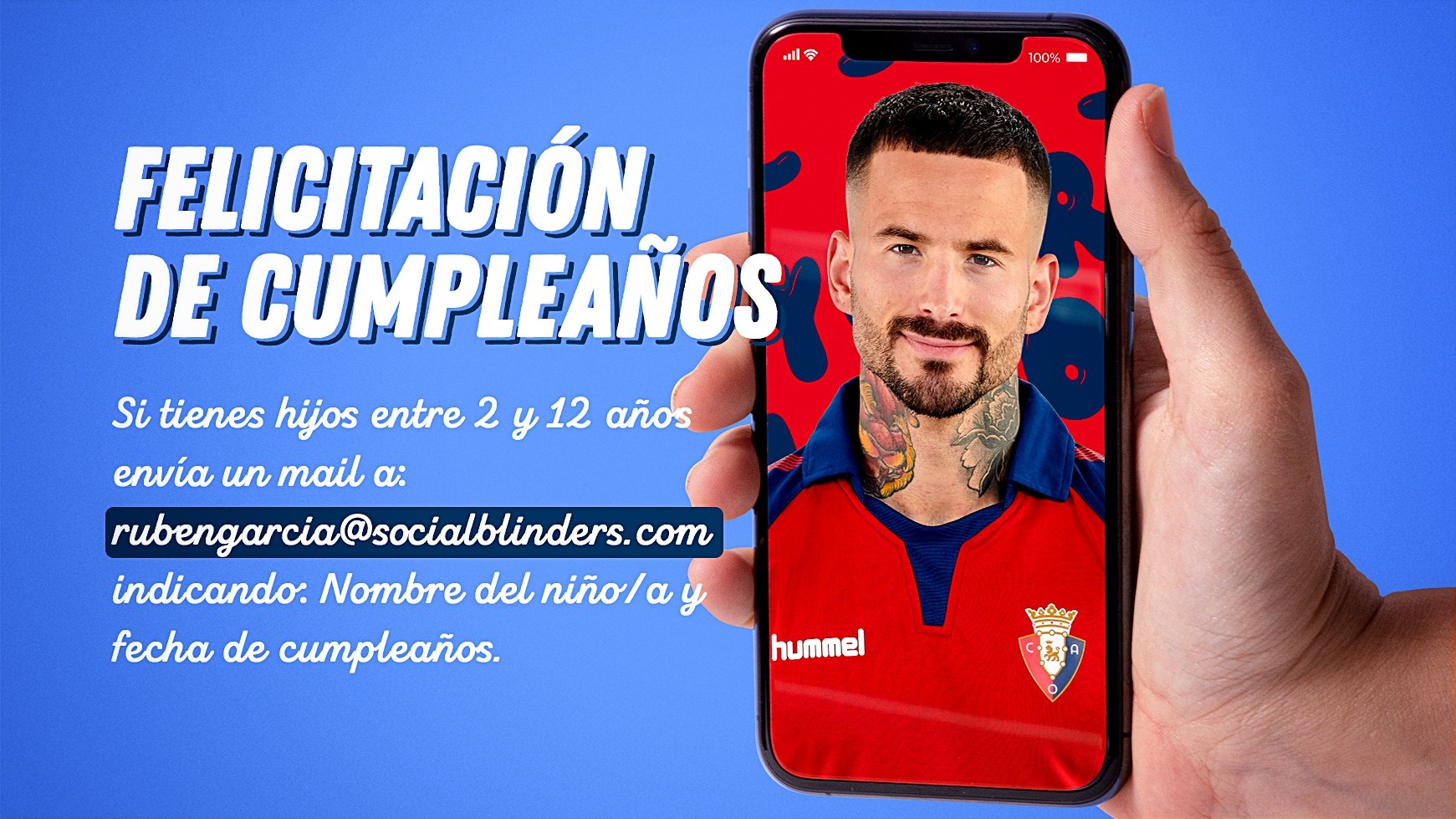 Ruben García felicitaciones cumpleaños