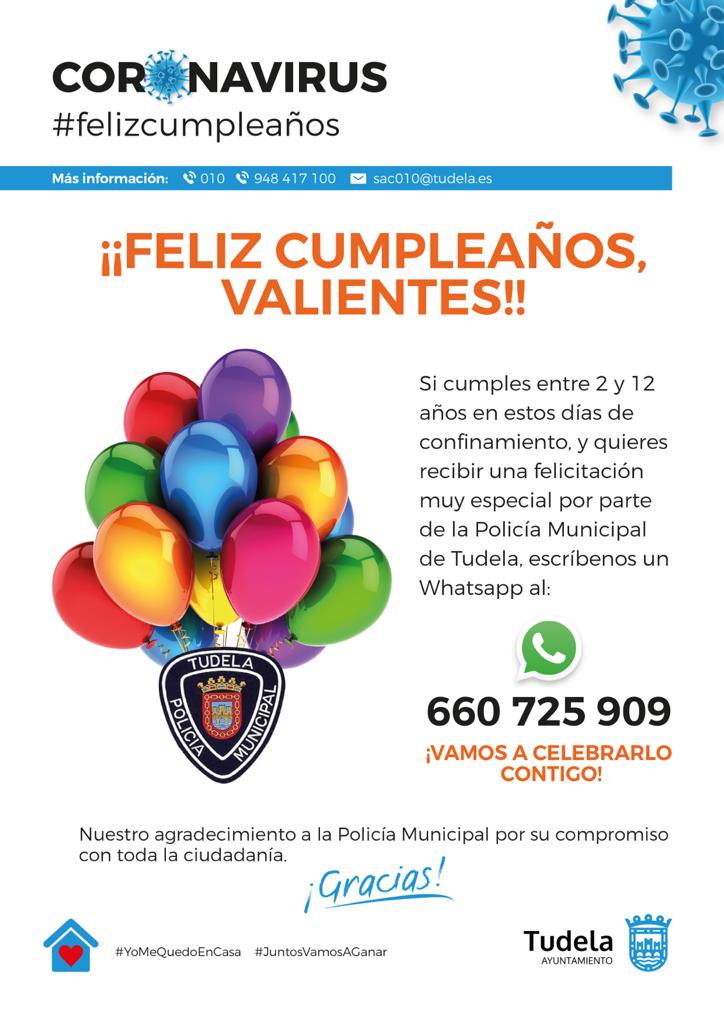 Felicitación Policía Municipal de Tudela