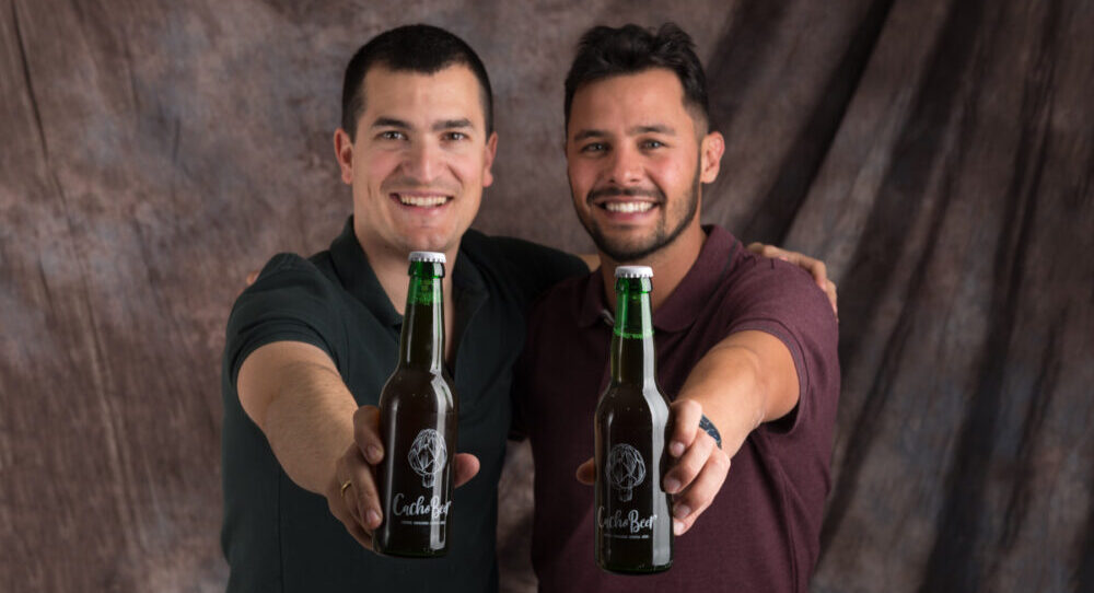 Pedro Madorrán y Carlos Orta, responsables de Cacho Beer