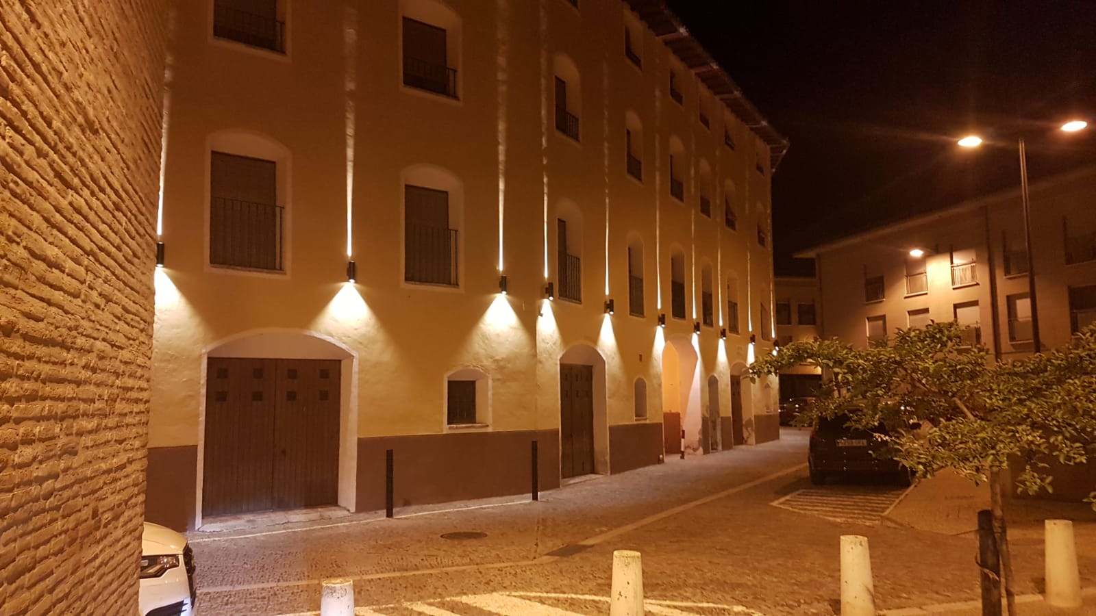 Renovación de la iluminación de la Plaza de Toros Vieja de Tarazona 1