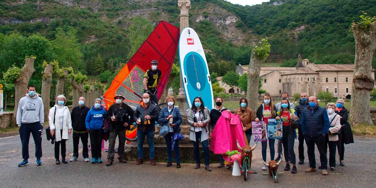La presentación de las Ecoexperiencias de la Asociación Tierras de Irantzu tuvo lugar en el Monasterio de Irantzu