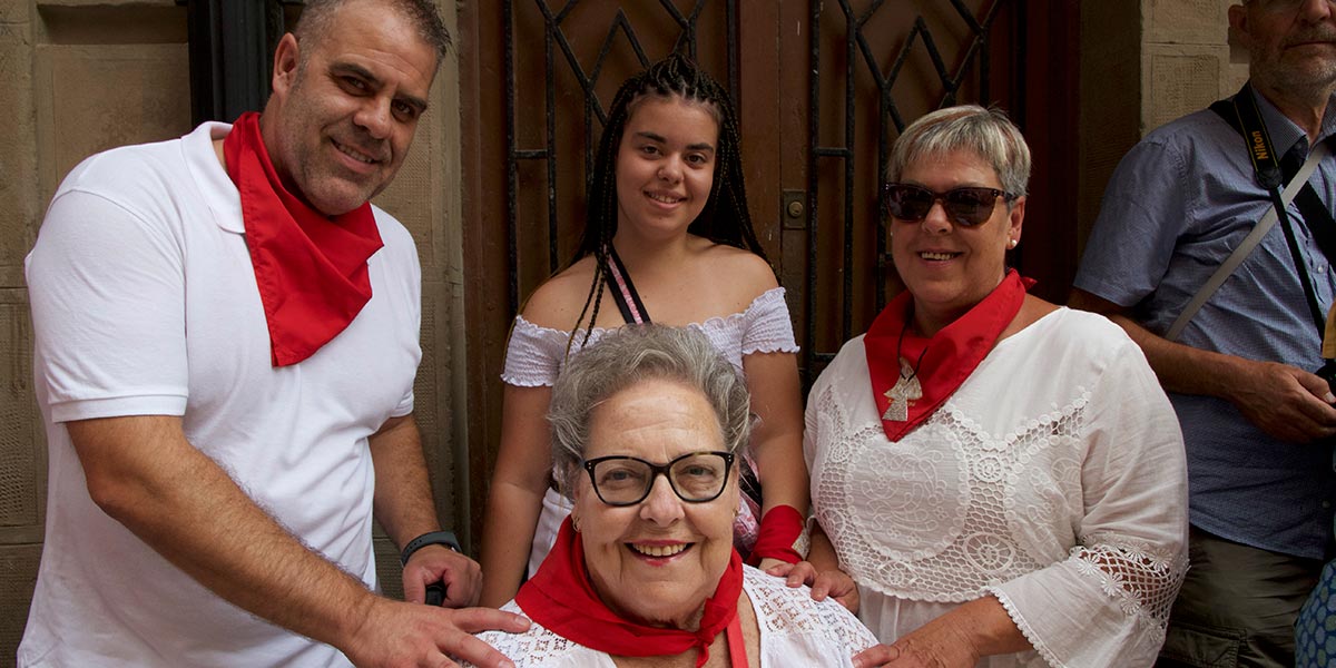 La Chacha en la que fue su última procesión de Santa Ana