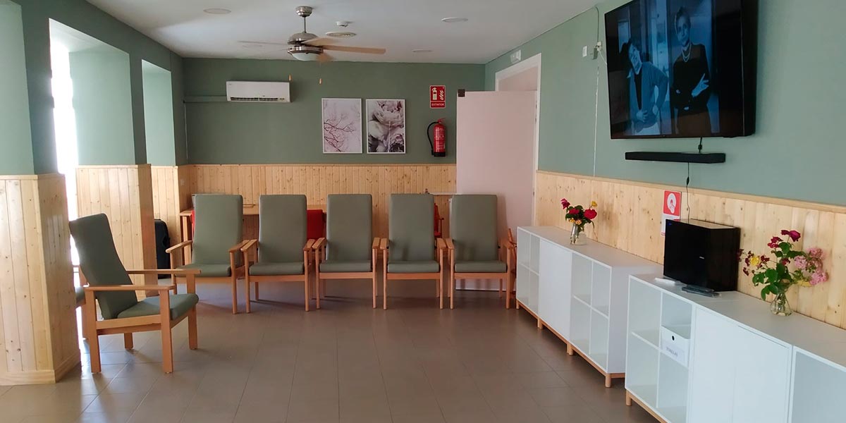 Obras de mejora en la residencia Hogar de San José de Corella 1