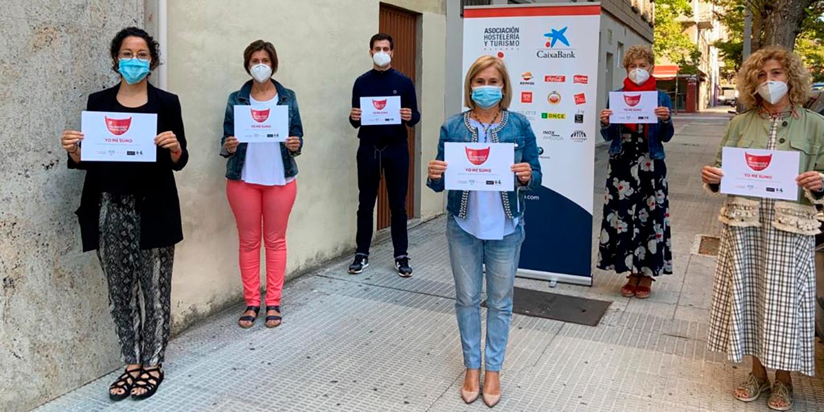 Hosteleros navarros reunidos en Pamplona