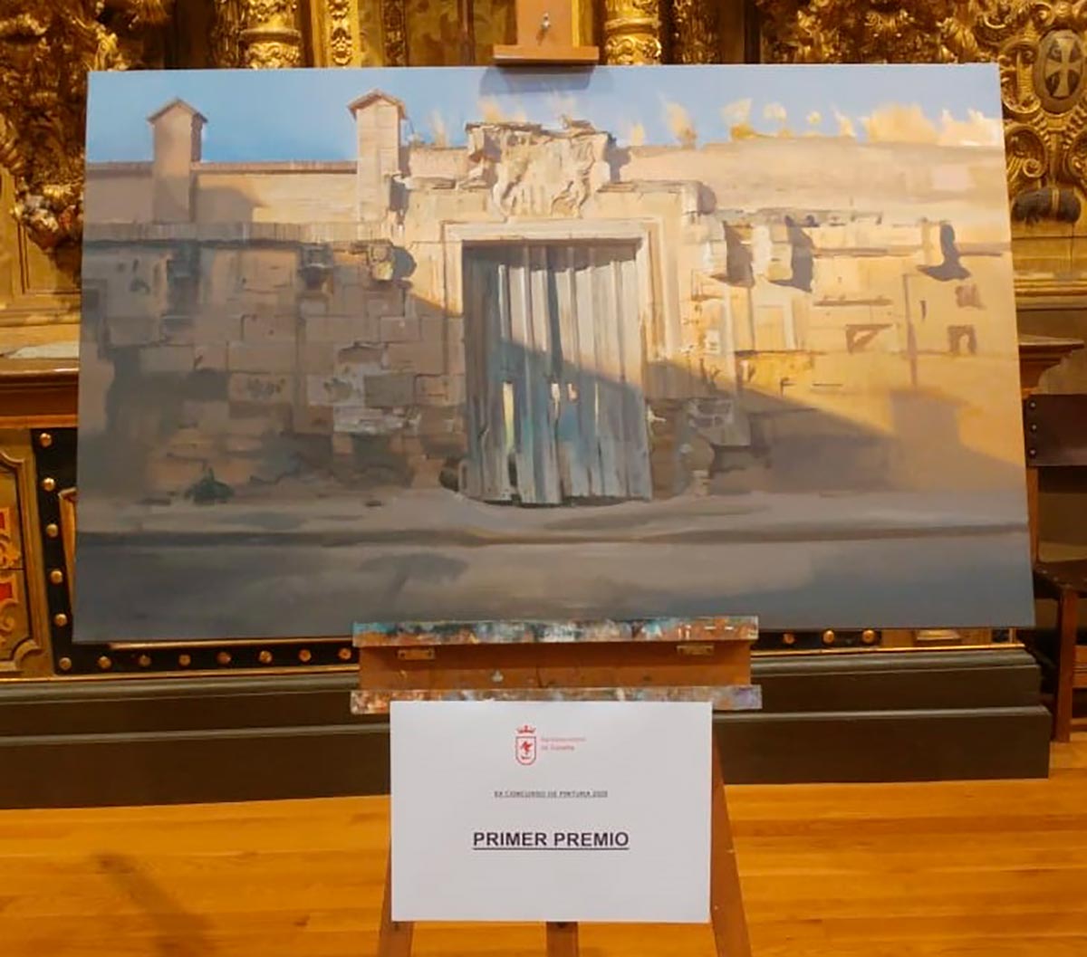 Concurso pintura 2020 de Corella, primer clasificado