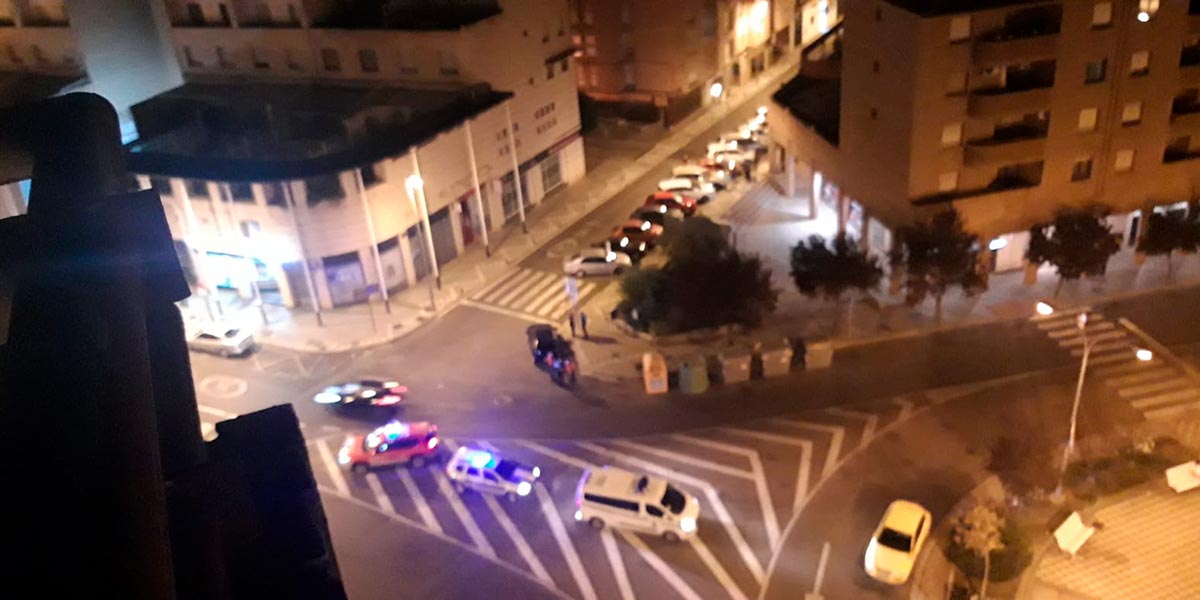 Imágenes de la pelea en la plaza de la estación enviadas por un vecino 1