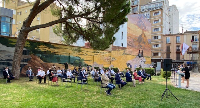 Acto celebrado en el día de hoy en la Sede de la Comunidad de Bardenas 1