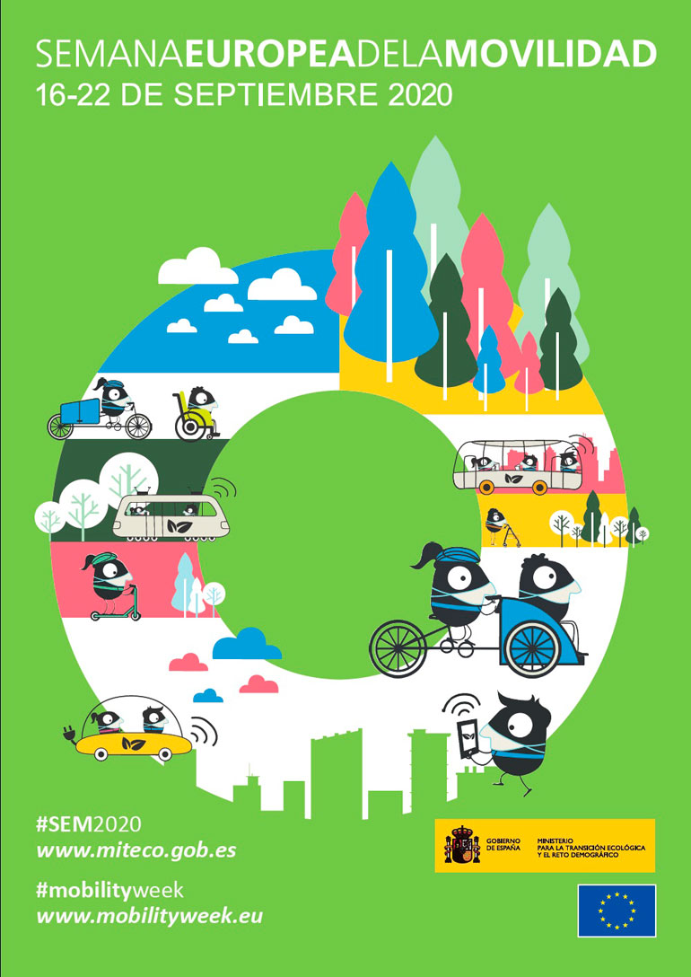 Cartel de la Semana de la Movilidad