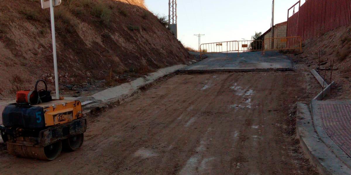 Reparación acceso Eras de San Martín 2