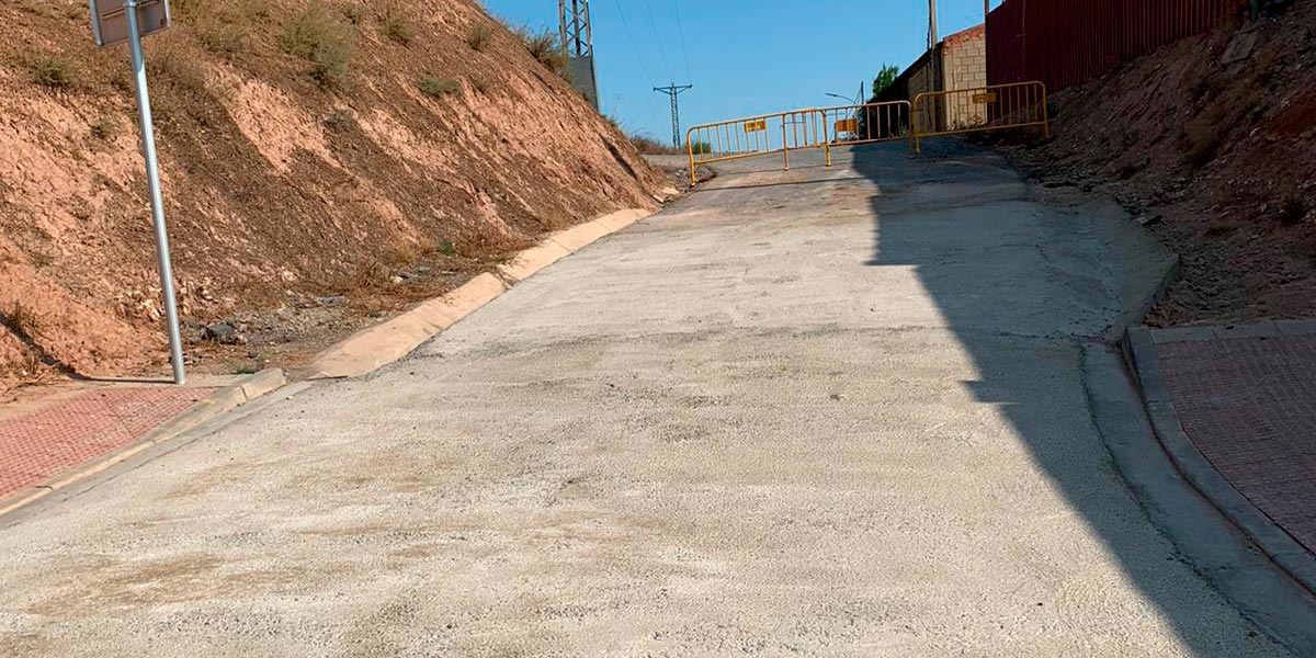 Reparación acceso Eras de San Martín 4