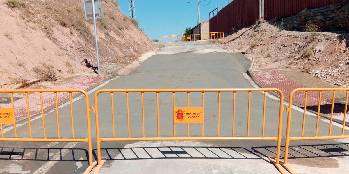 Reparación acceso Eras de San Martín 1