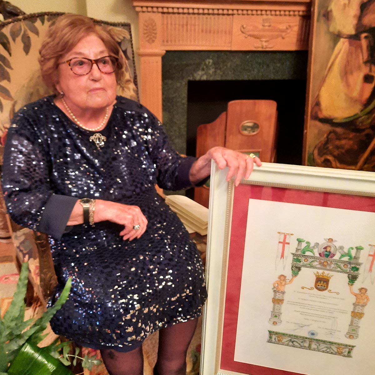 María Forcada recibe el título de Hija Predilecta de la Ciudad de Tudela 2