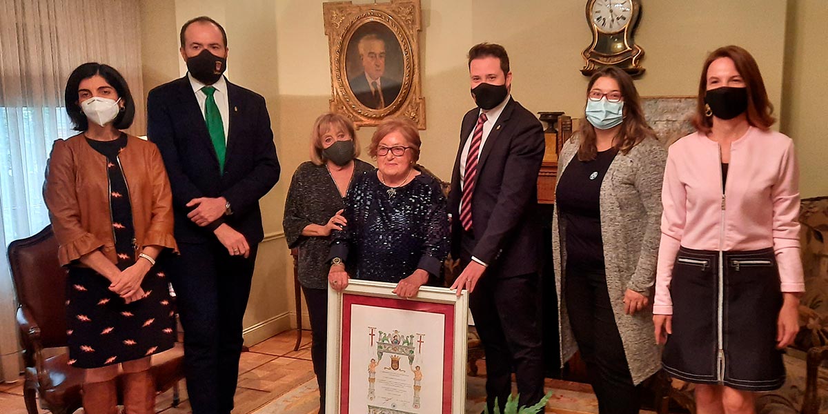 María Forcada recibe el título de Hija Predilecta de la Ciudad de Tudela 3
