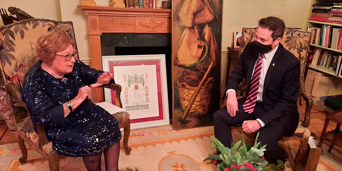 María Forcada recibe el título de Hija Predilecta de la Ciudad de Tudela 4