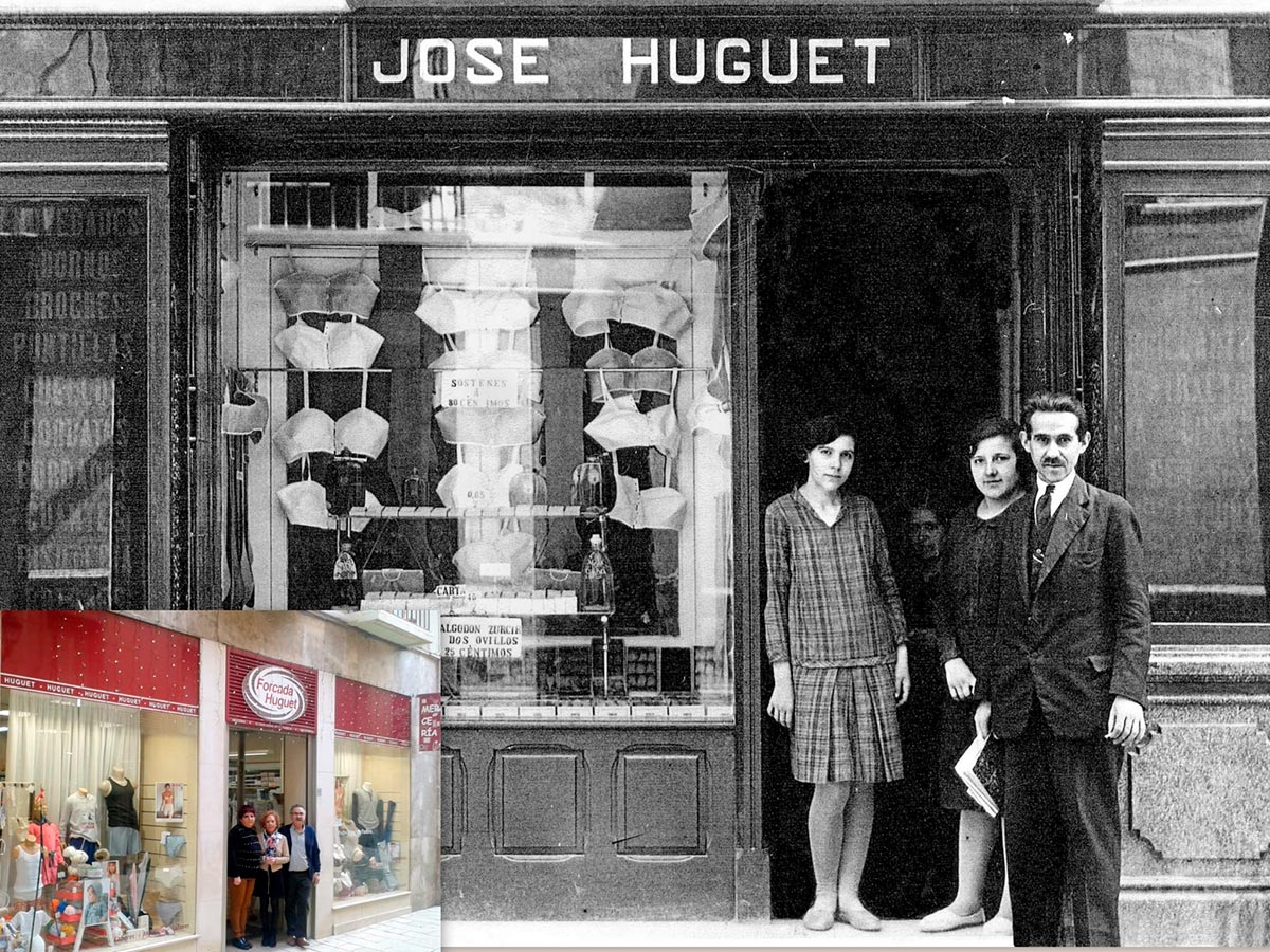 José Huguet, Abuelo de José Mari en la tienda que luego fuera Sada