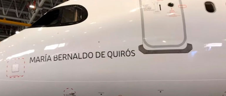Iberia rinde homenaje a la primera piloto en España 3