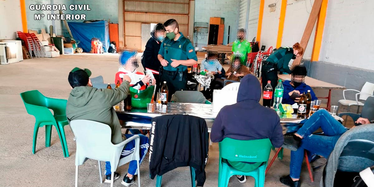 Desalojada una fiesta ilegal en La Rioja por saltarse las restricciones por la Covid-19 3