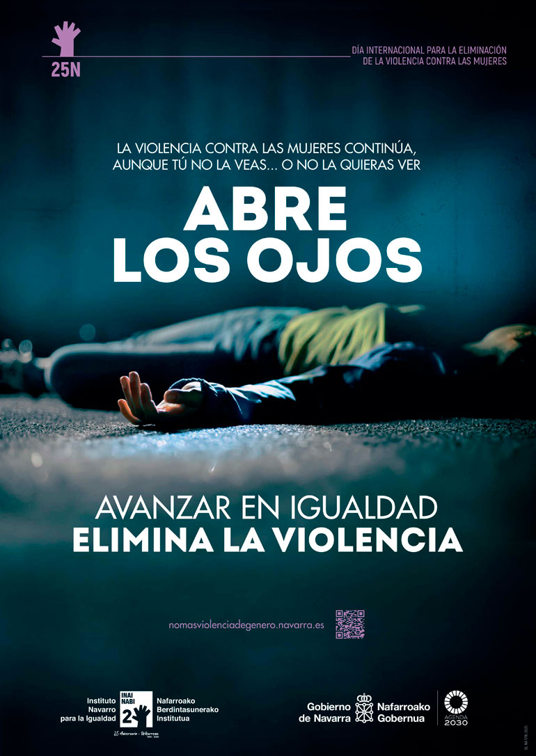 Abre los ojos, avanzar en igualdad elimina la violencia