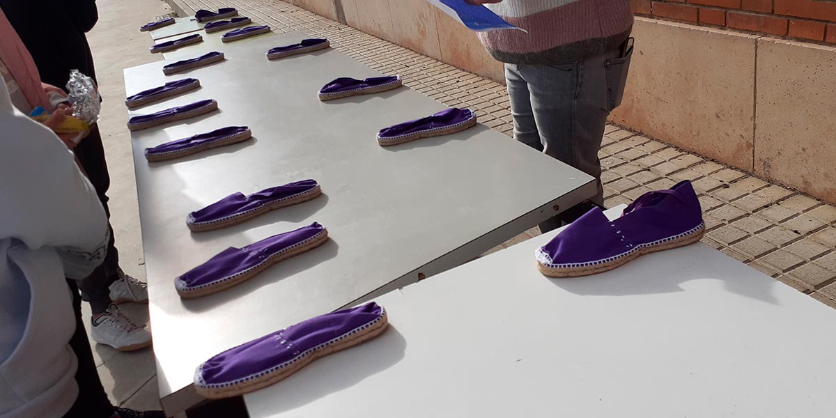 Día contra la violencia de género en el IES Alhama de Corella 4