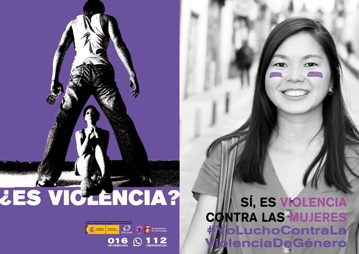 Cartelería Morado
