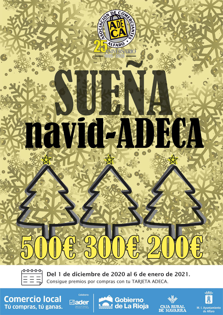 Cartel de la campaña Sueña Navid-Adeca