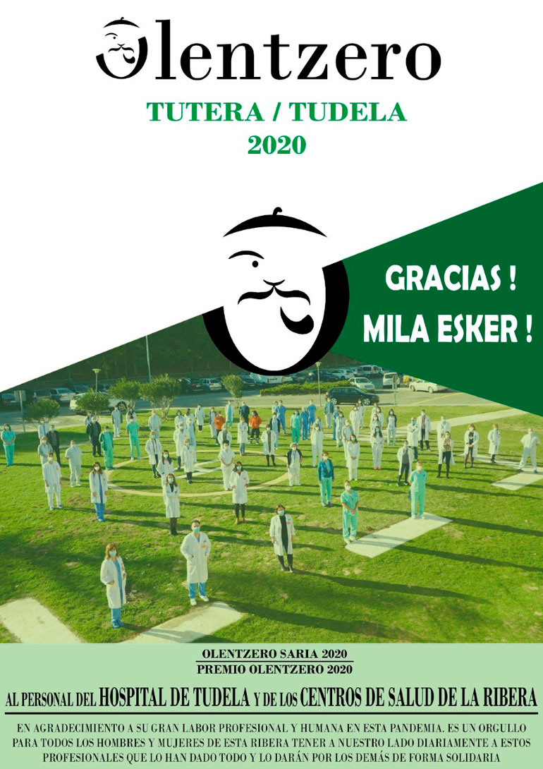 Cartel del Premio Olentzero 2020