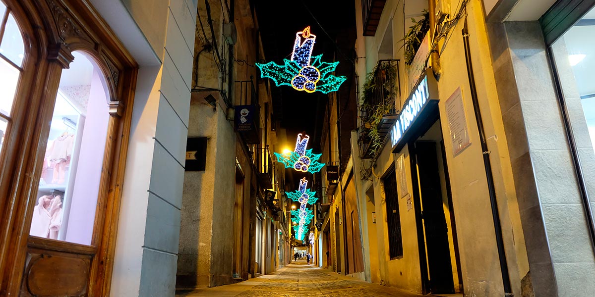 Encendido de luces de Navidad de Tarazona 2